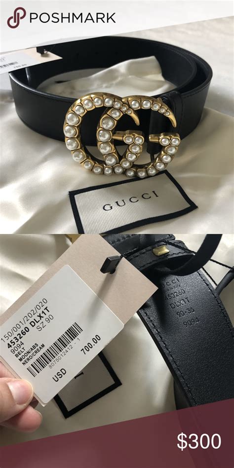 gucci pearl belts|gucci black bag with pearls.